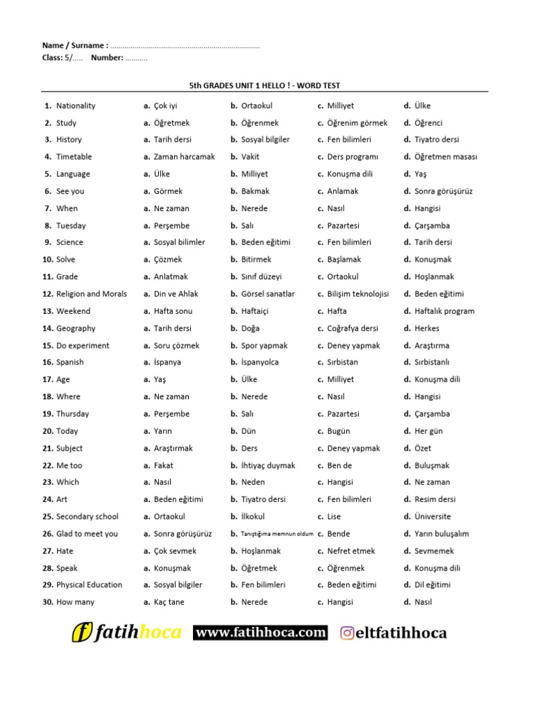 5.1 WordTest | PDF