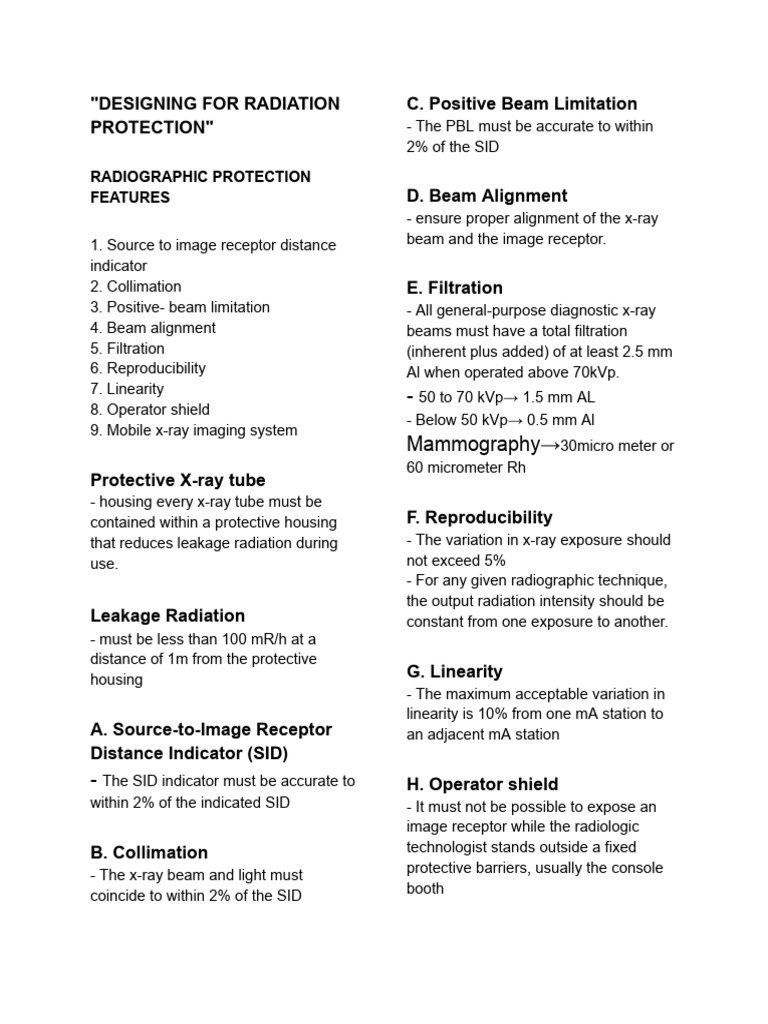 Radiation Protection in Imaging Systems | PDF | X Ray | Radiography