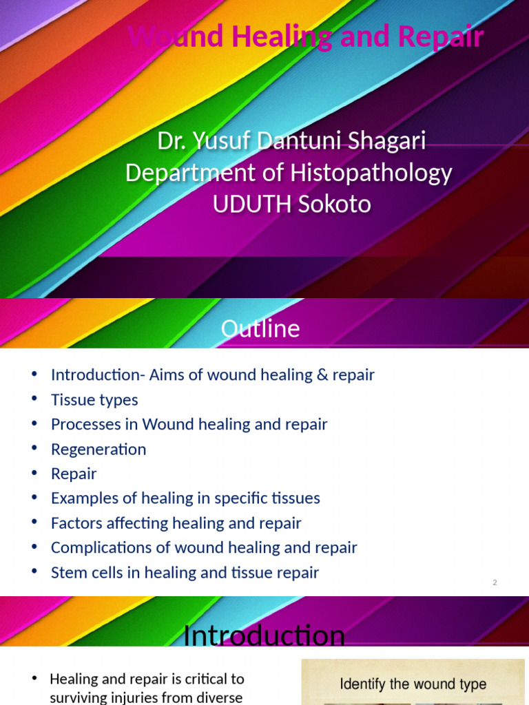 Wound Healing Processes and Factors | PDF | Wound Healing | Healing