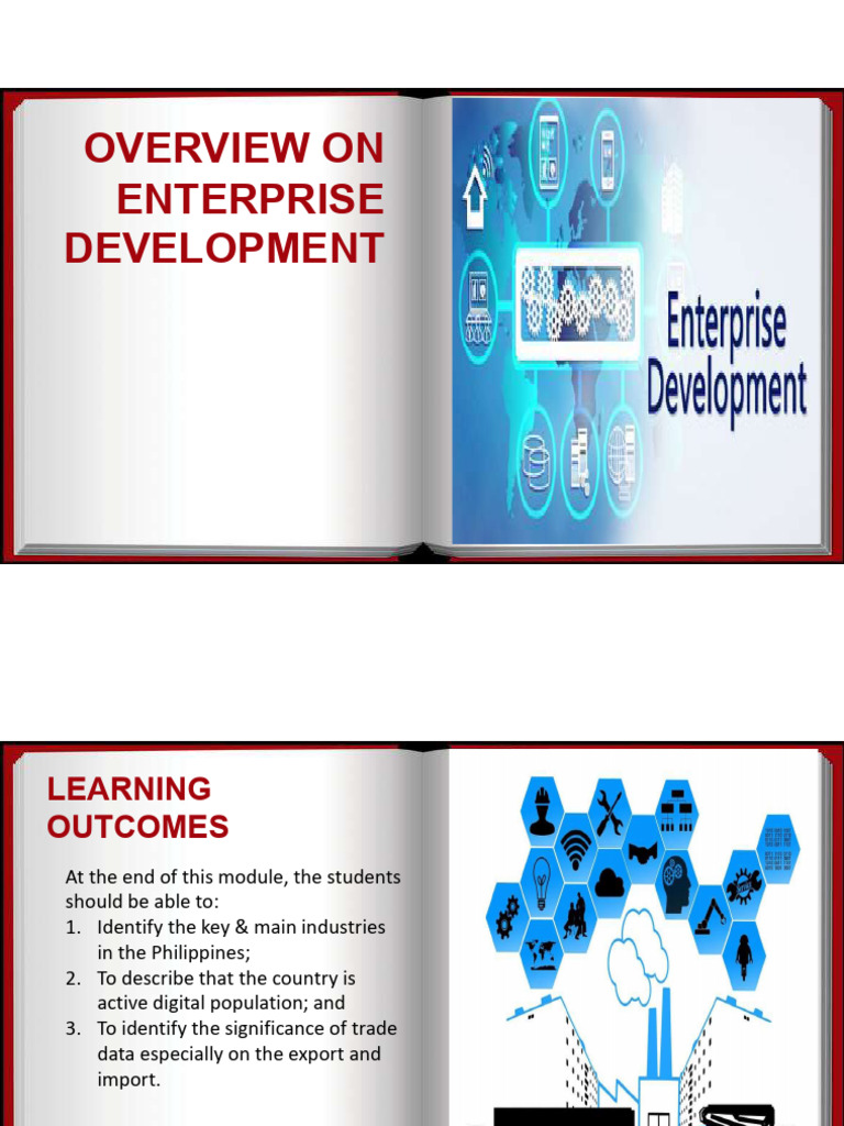 Philippine Enterprise Development Overview | PDF | Philippines | Exports