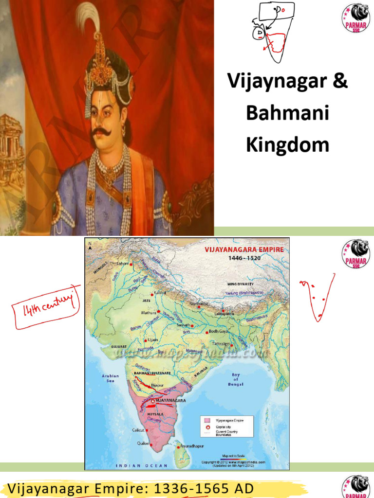 Vijayanagar and Bahmani Kingdom Overview | PDF