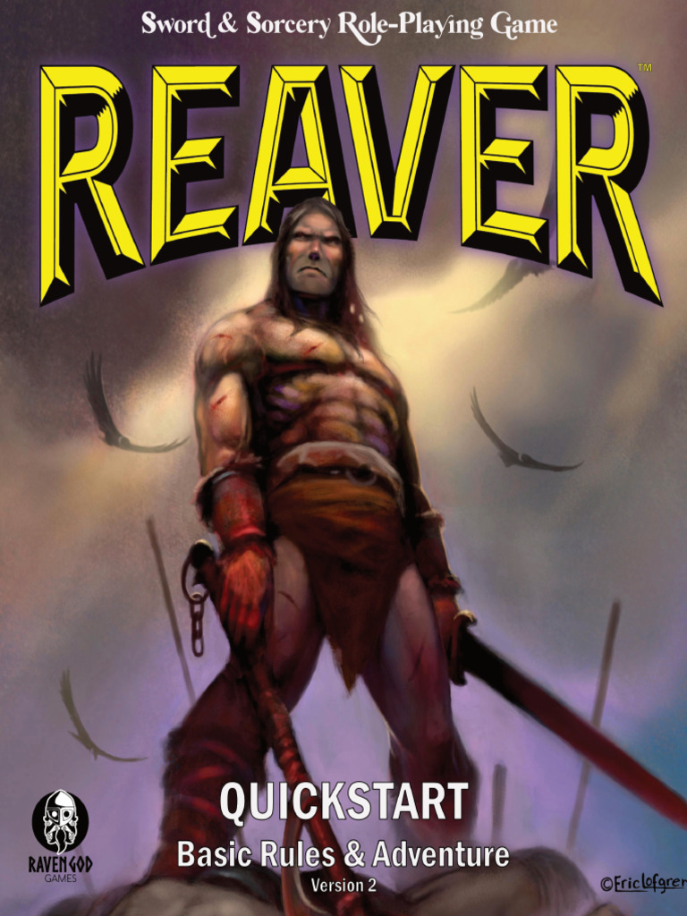 Reaver RPG Quickstart Guide V2 | PDF