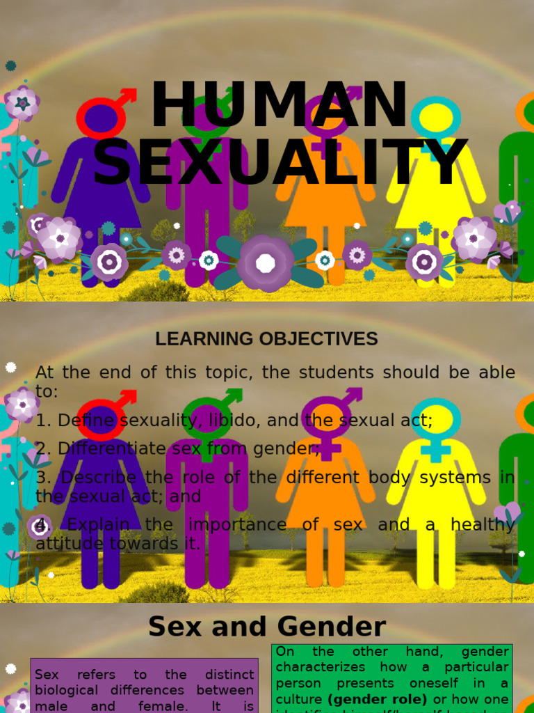 Understanding Human Sexuality and Gender | PDF | Gender | Gender Studies