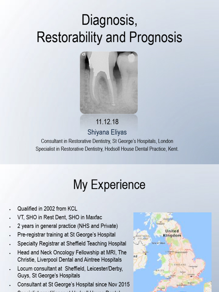 Restorability and Diagnosis in Dentistry | PDF | Periodontology ...