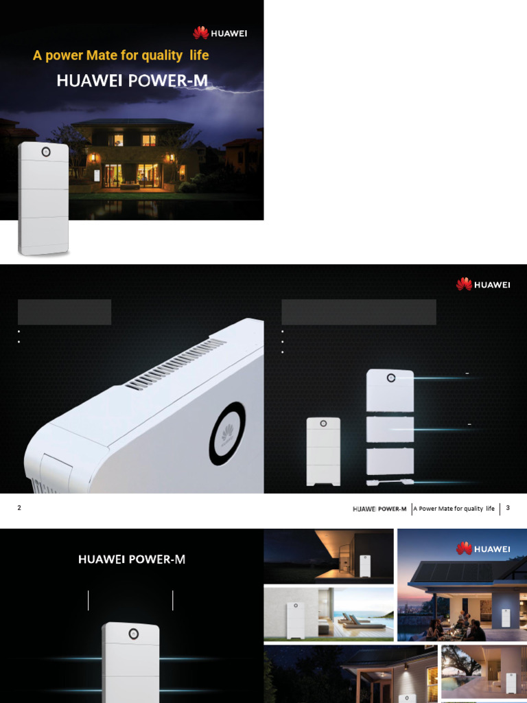 Huawei - POWER-M - Booklet - 可编辑 | PDF | Electrical Engineering | Food ...