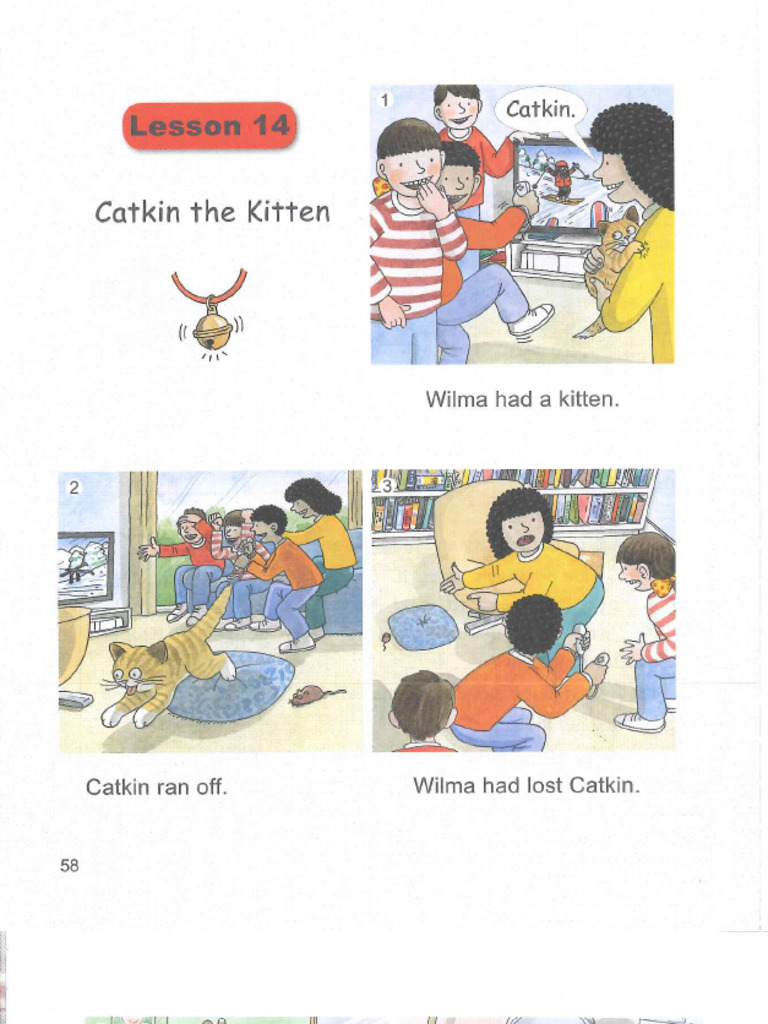 Lesson14 Catkin The Kitten | PDF