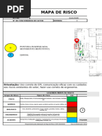 Mapa de Riscos em Laboratório 2025 | PDF