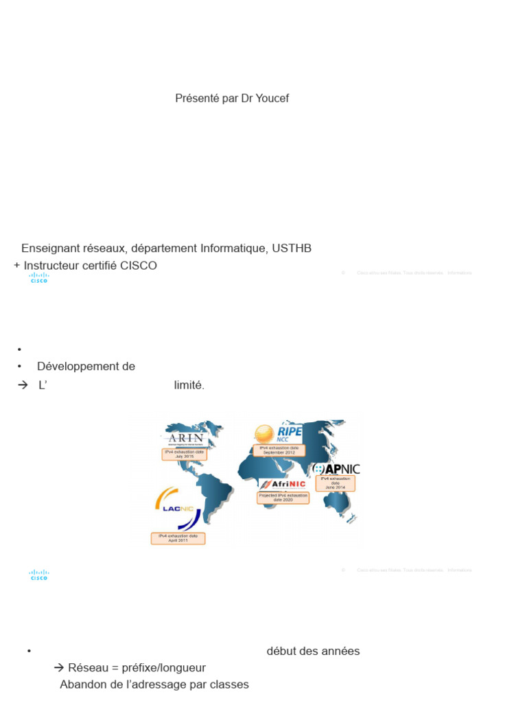 Introduction au Protocole IPv6 et ses Types | PDF | I Pv6 | Multidiffusion