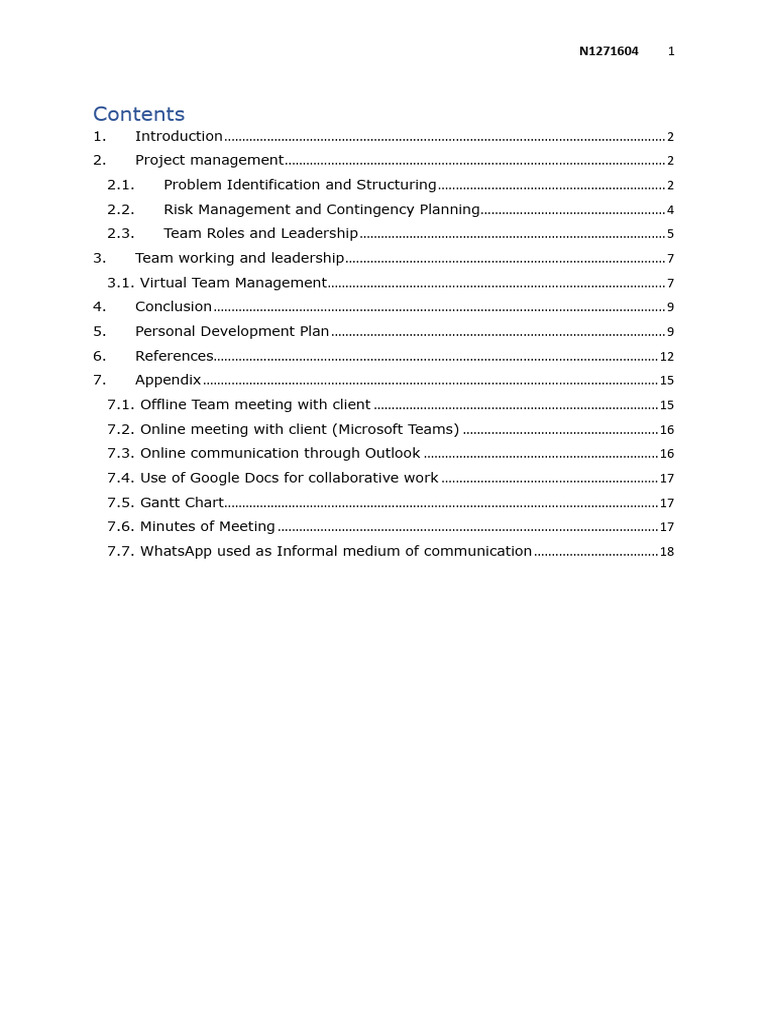 Project Management and Team Leadership Guide | PDF | Leadership ...