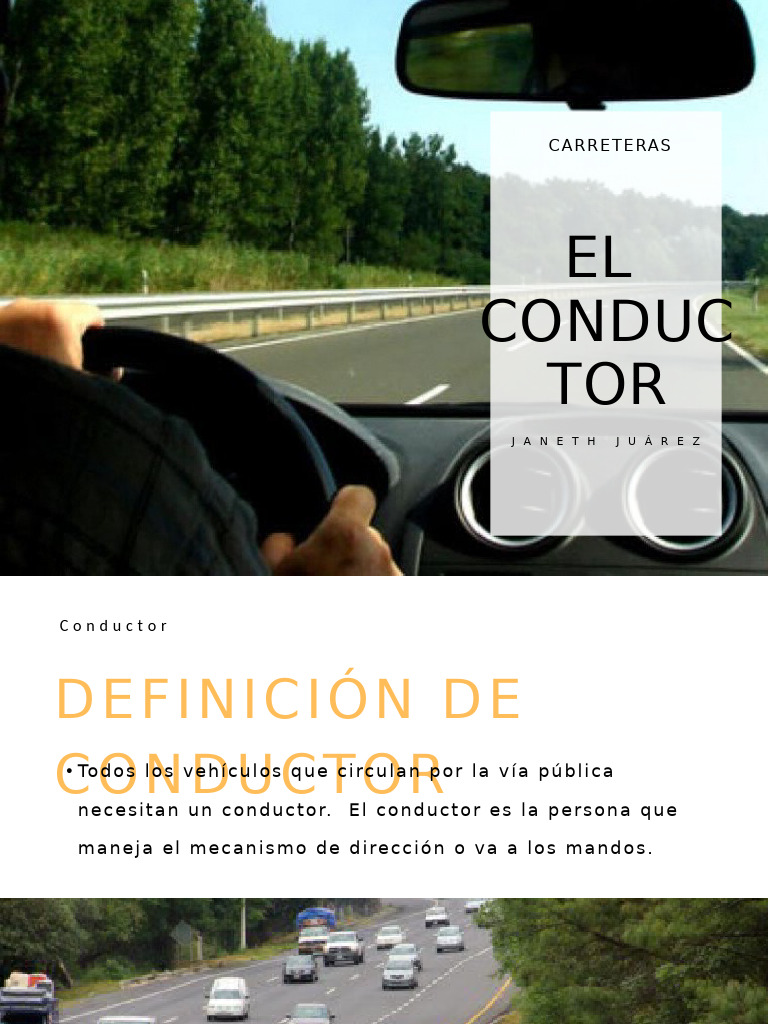 Guía de Conducción Segura en Carretera | PDF | Vehículo de motor ...