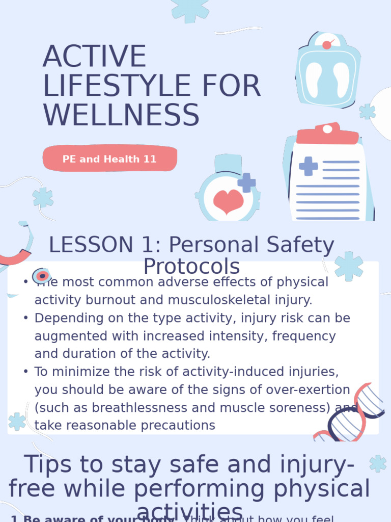 Safe Physical Activity Guidelines | PDF | Hypothermia | Dehydration
