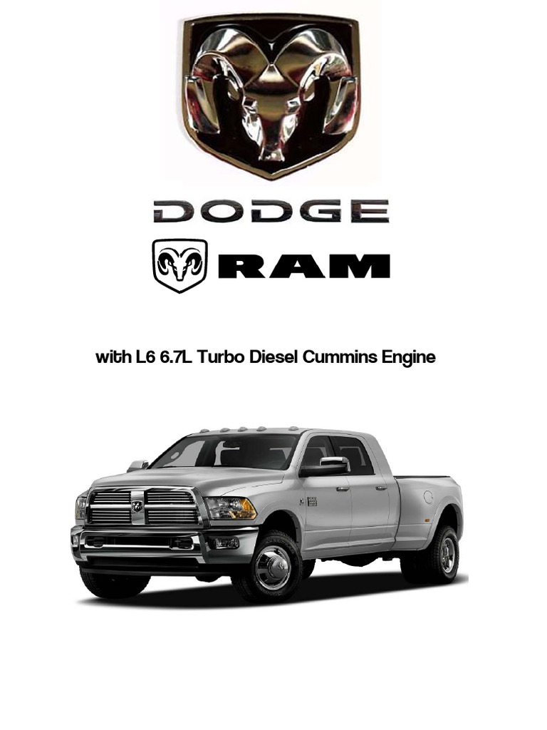 Dodge Ram 3500-5500 Cummins Repair Manual | PDF | Truck | Dodge