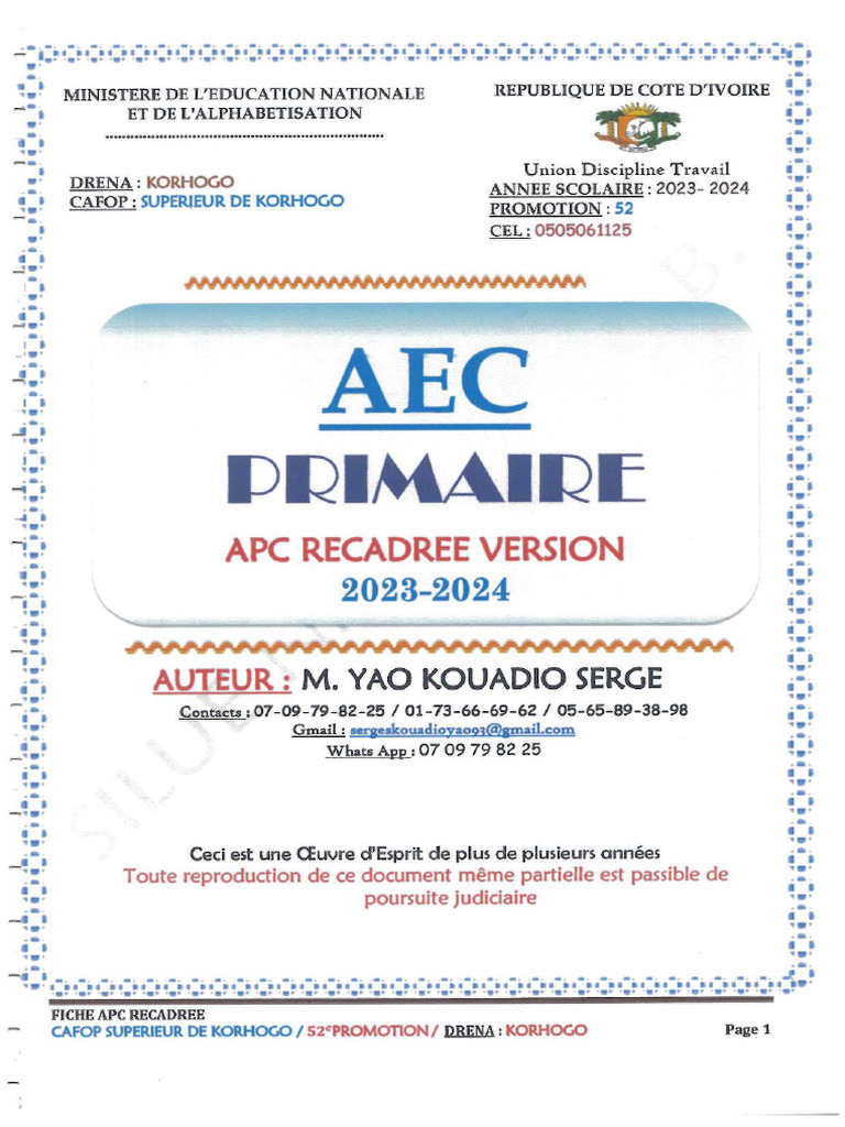 Aec CP1-1 | PDF