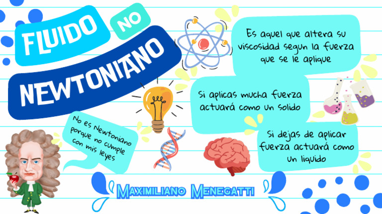 Fluidos No Newtonianos: Propiedades y Comportamiento | PDF