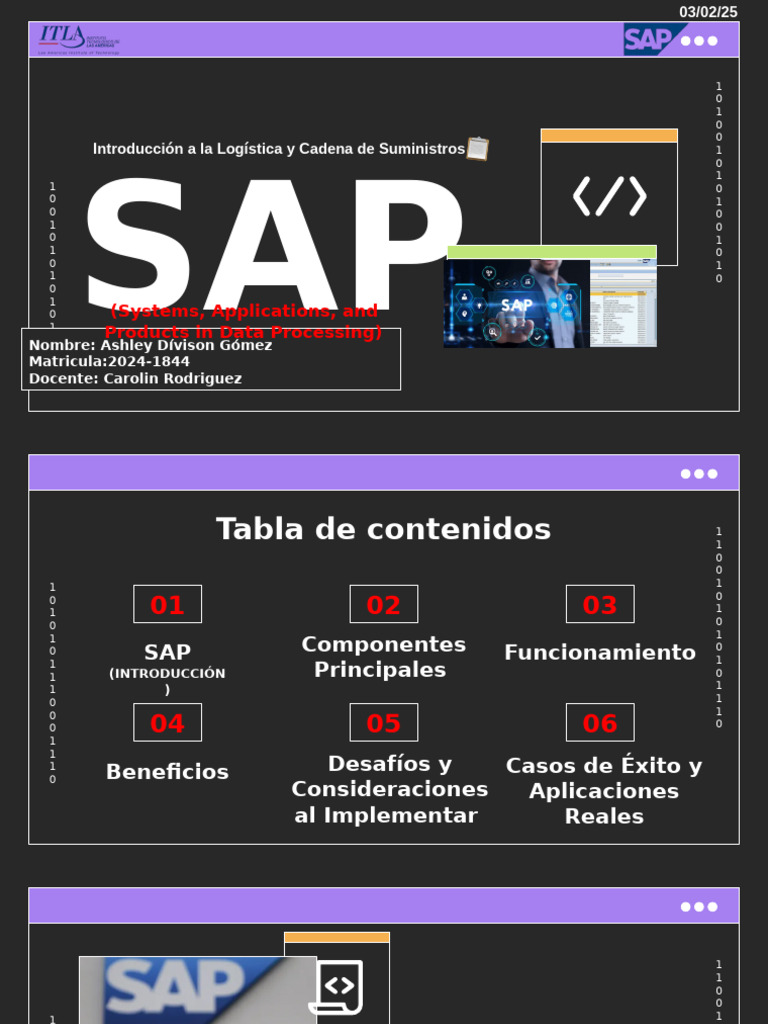 Introducción a SAP y su Funcionalidad | PDF | Planificación de recursos ...