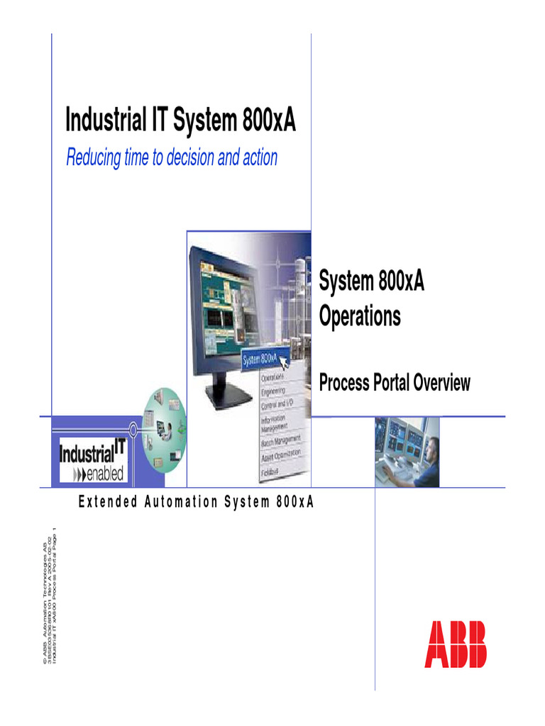 System 800xA Process Portal Overview | PDF | Automation | Programmable ...