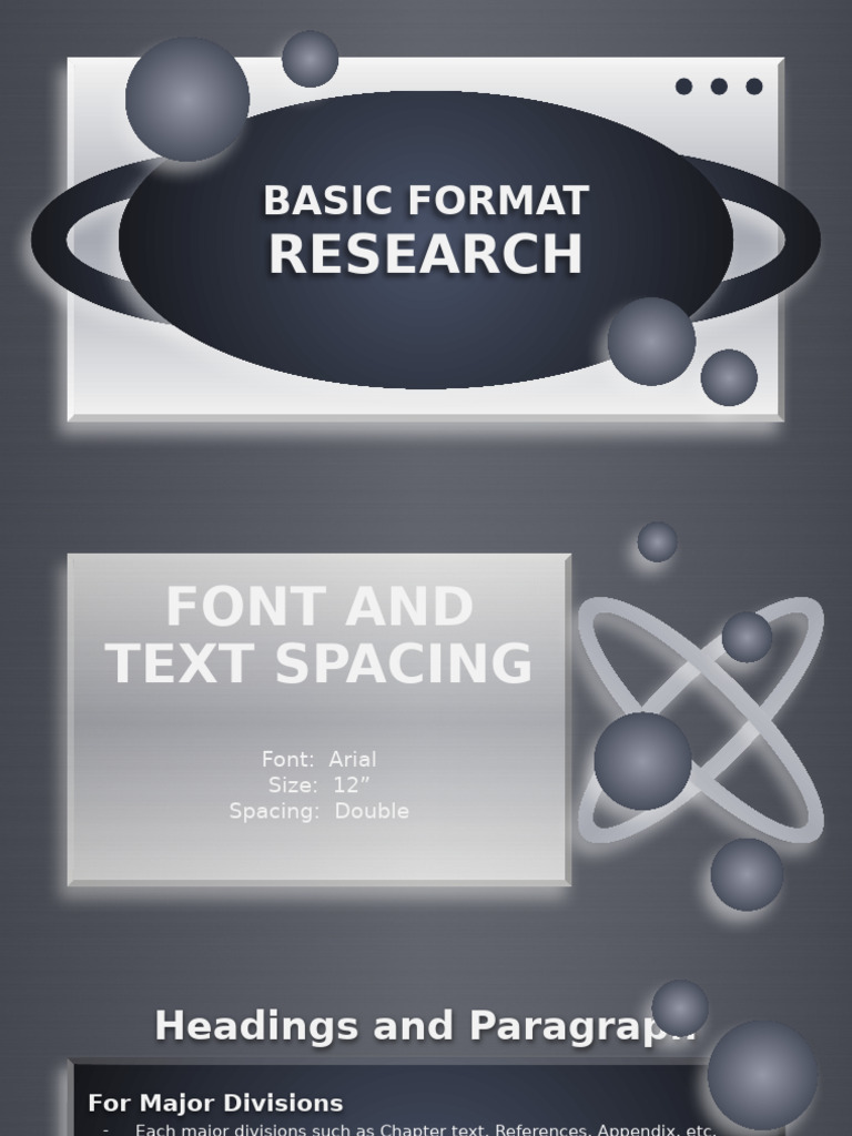 Research Paper Formatting Guidelines | PDF | Planets | Paragraph