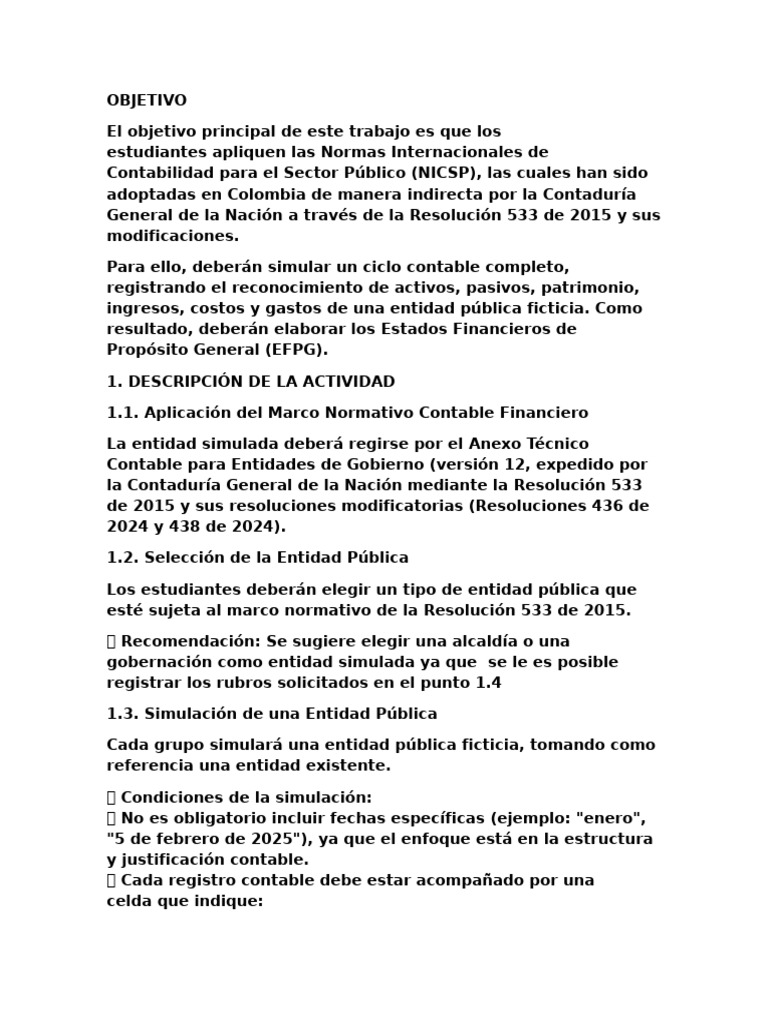 Trabajo Final | PDF | Contabilidad | Estado financiero