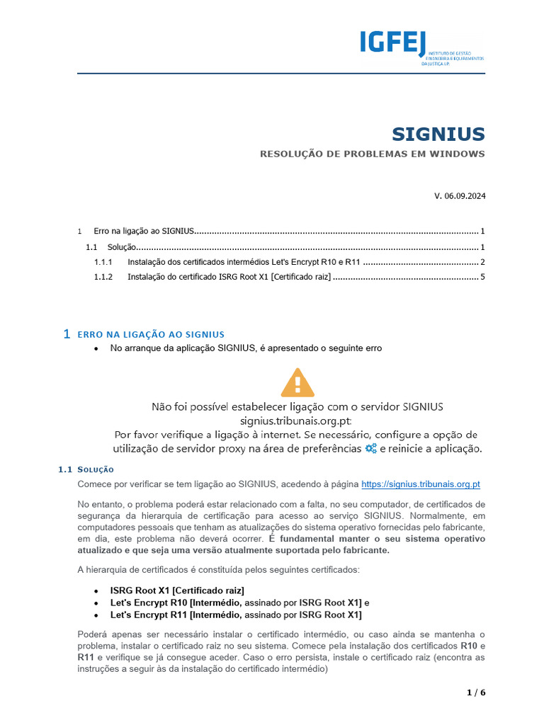 Problemas e Soluções no Signius | PDF | Engenharia da Computação ...