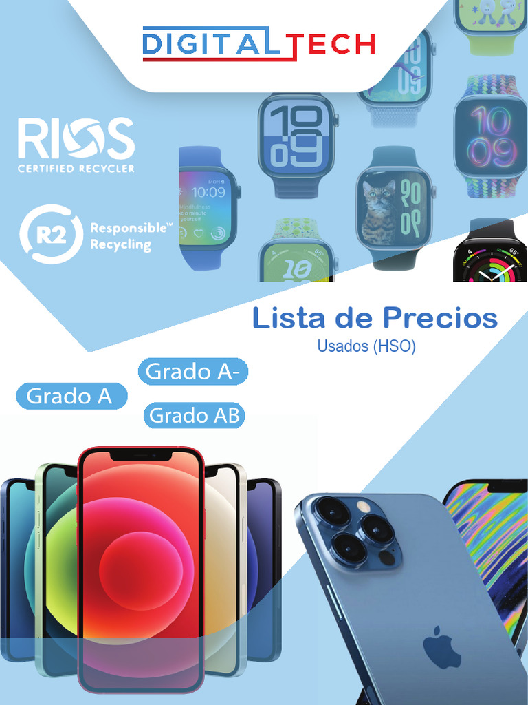 Lista Digital Marzo 10_ 25 | PDF | Yo telefono | Tecnología de cine y video