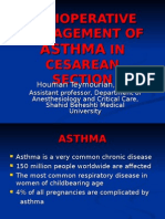 Perioperative Management of Asthma in Cesarean Section