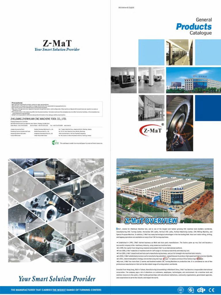 Z-MaT Catalogue | PDF