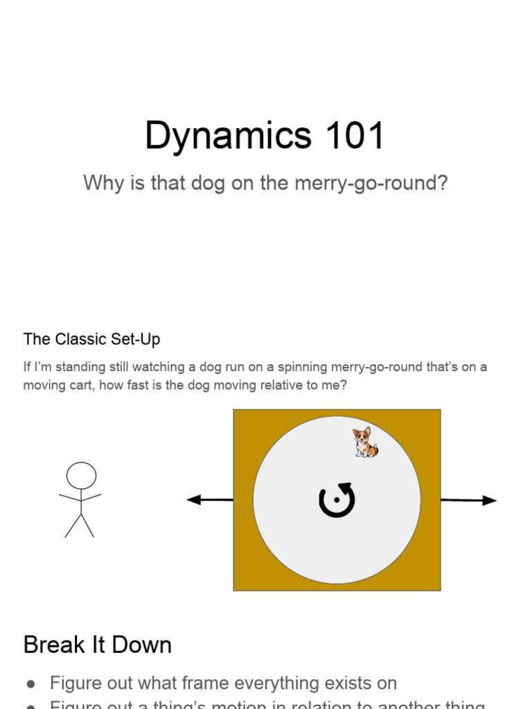 Understanding Relative Motion Dynamics | PDF | Velocity | Classical ...