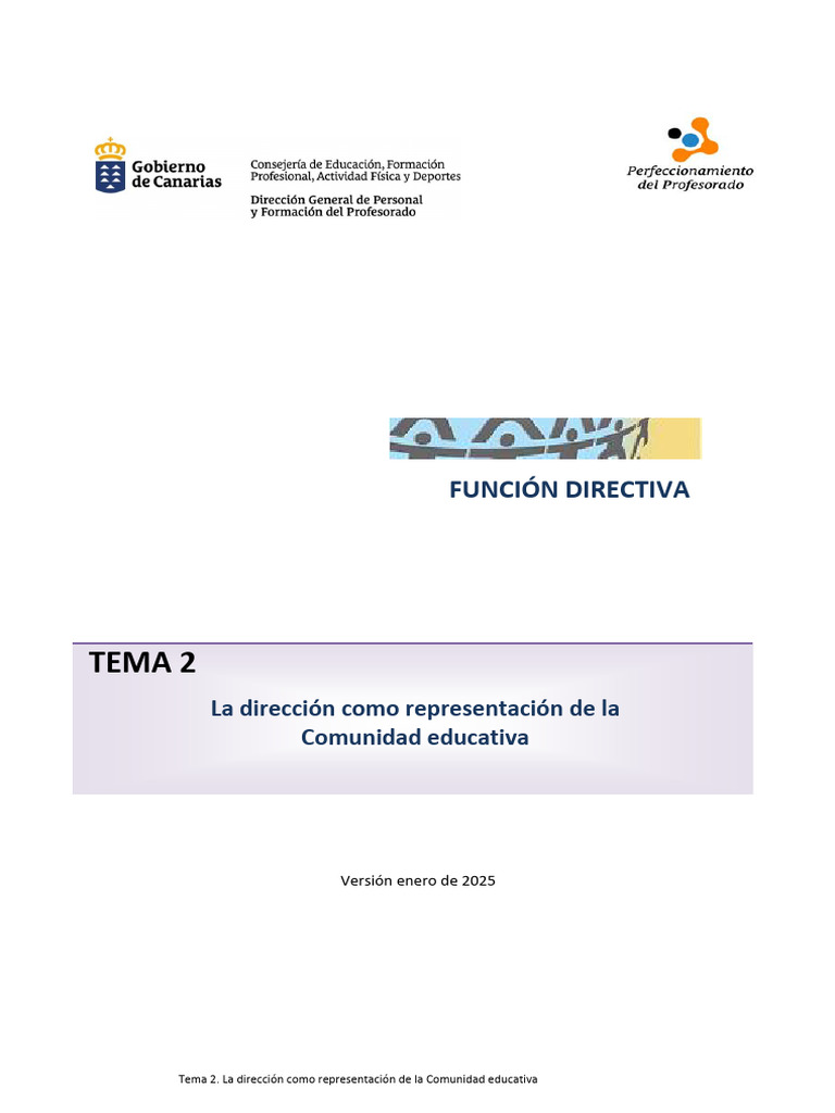 Dirección Escolar y Comunidad Educativa | PDF | Maestros | Escuelas