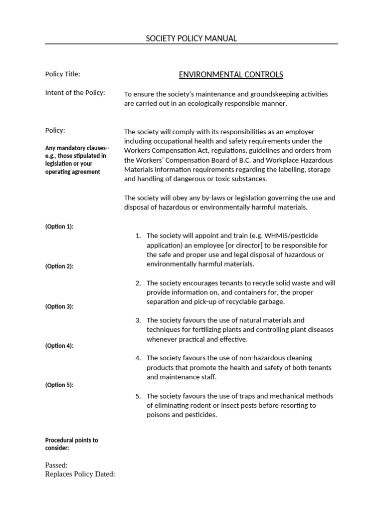 Environmental Controls | PDF | Occupational Safety And Health | Pesticide