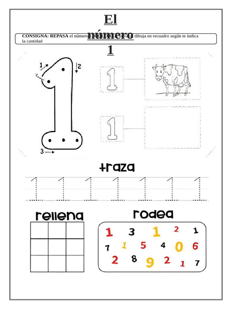 Actividades de repaso para 5 años | PDF