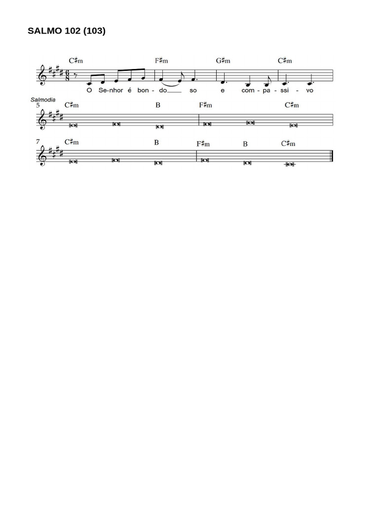 Salmo | PDF