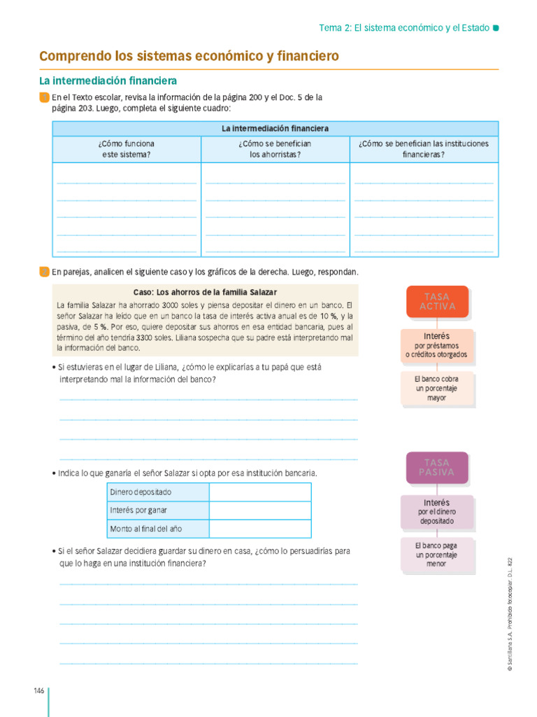 Práctica. Economía | PDF | Bancos | Interés