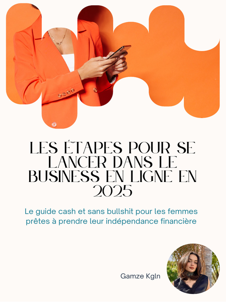 Guide pour lancer un business en ligne 2025 | PDF