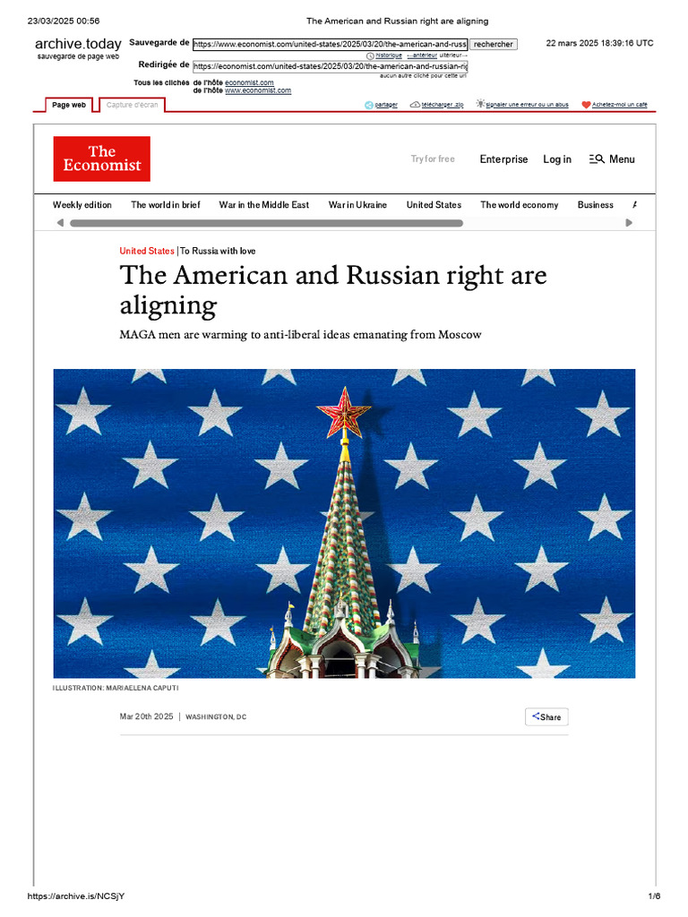 American and Russian Right Alliance | PDF | Conservatism | Political ...