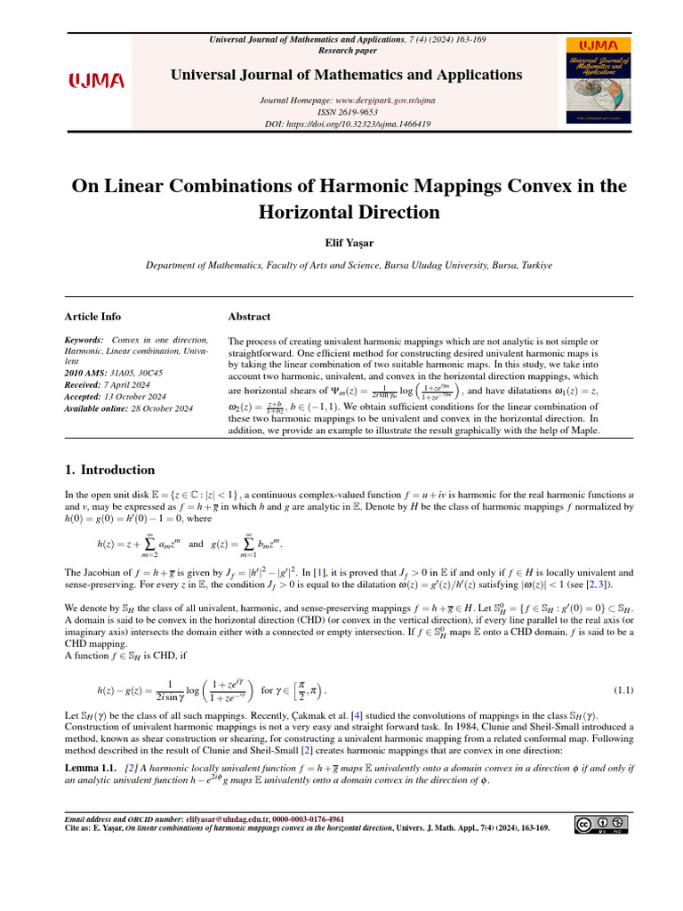 10 32323-Ujma 1466419-3853777 | PDF | Mathematics | Mathematical Analysis