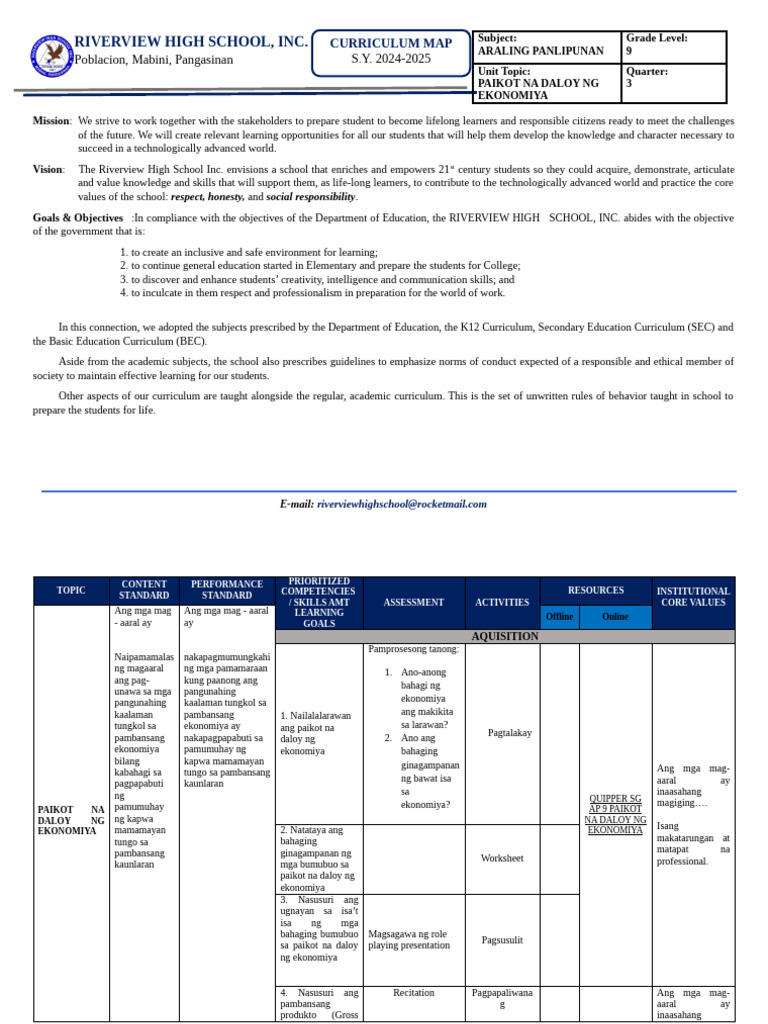 Cmap Ap 9 Q3 | PDF