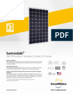 SW255 Mono Data Sheet PDF