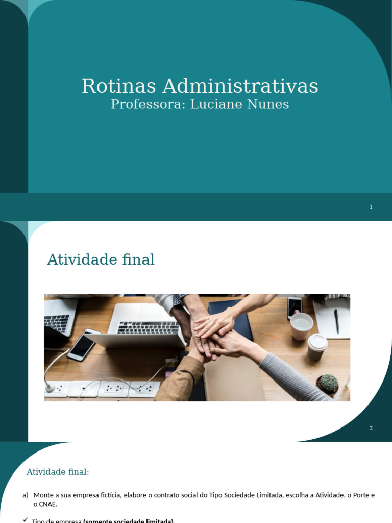 Guia para Criar Empresa Fictícia | PDF