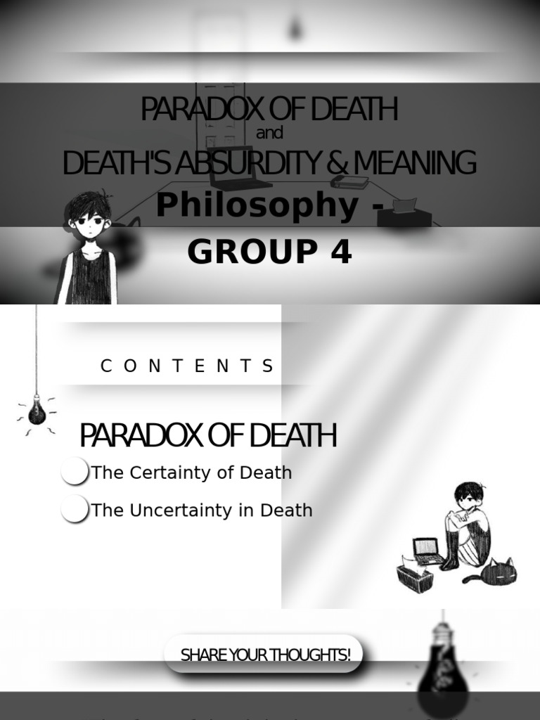 Paradox-Absurdity-Meaning-of-Death-G4-AC (3) | PDF | Death | Nothing