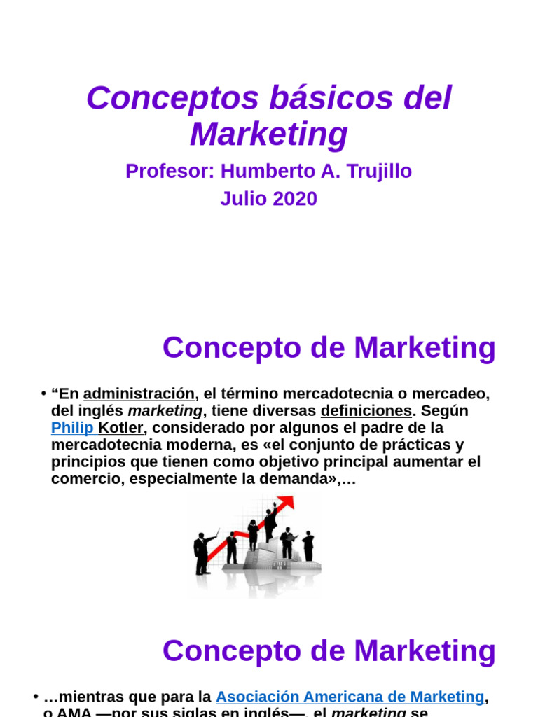 IDM - Conceptos de Marketing | PDF | Marketing | Producto (Negocio)