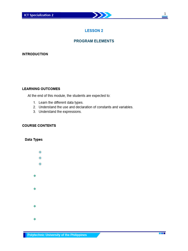 Understanding Data Types and Variables | PDF | Boolean Data Type | Data ...