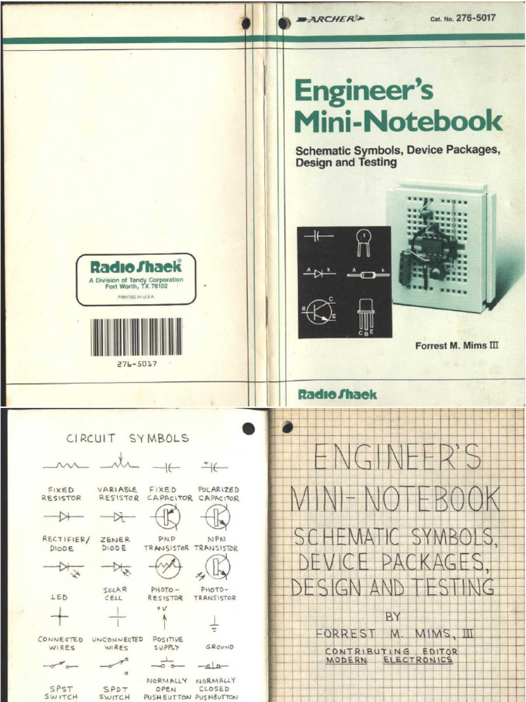Engineer S Mini Notebook Schematic Symbols Device Packages Design and ...