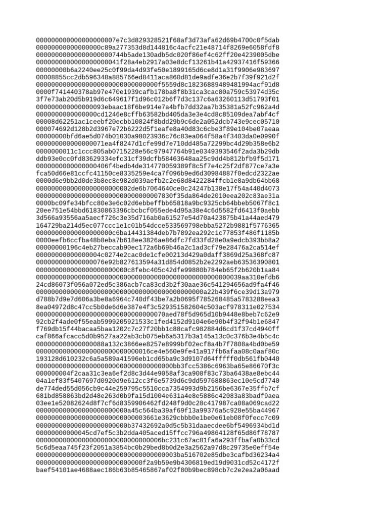 Data Hashes and Identifiers List | PDF