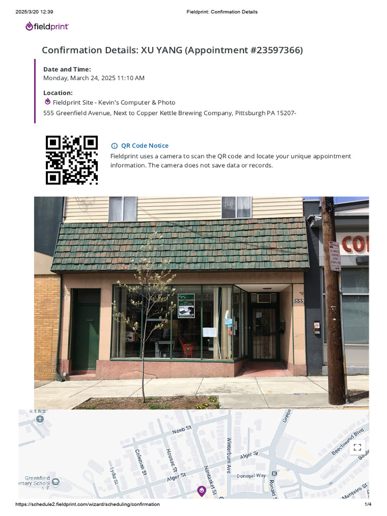 Fieldprint - Confirmation Details | PDF | Passport | Identity Document