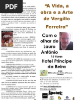 Folheto Lauro António