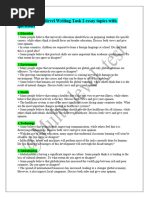 Multilevel Writing Task 2 Guide | PDF | Knowledge | Reason
