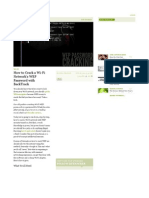 How to Crack a Wi-Fi Networks WEP Password With BackTrack