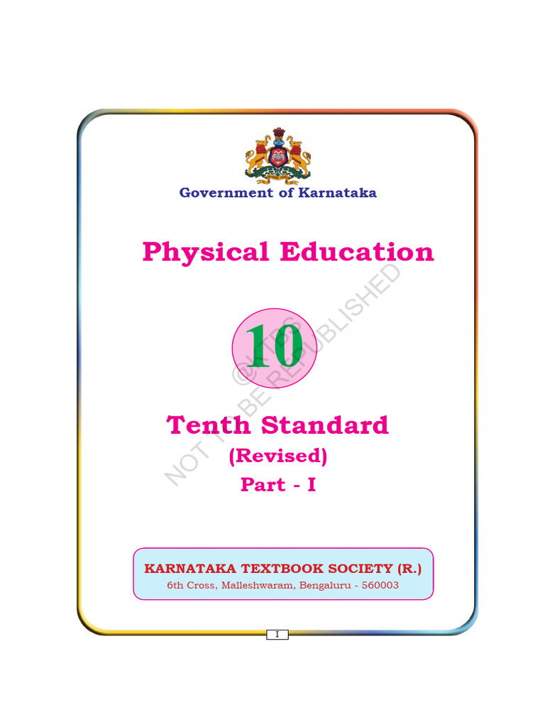 10th P.T Part-1 and Part-2 | PDF | Olympic Games | Sports