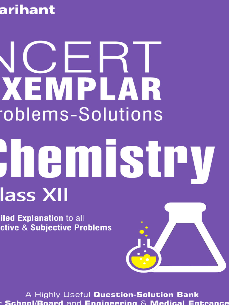 NCERT Chemistry XII Solutions Guide | PDF | Crystal Structure | Ion