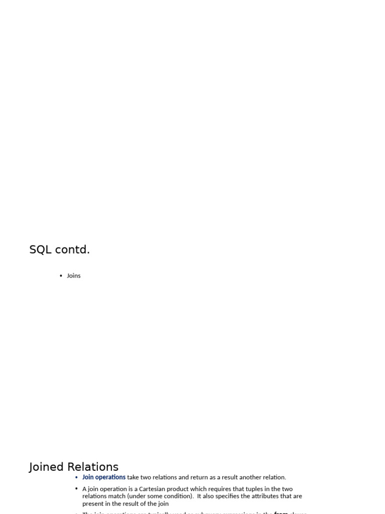 Understanding SQL Joins and Their Types | PDF | Databases ...